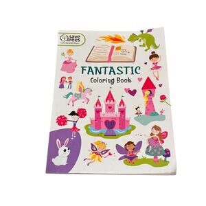 Fantastic Fairy Take Princess Coloring Book Kids Girls New